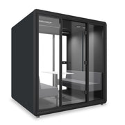 Tyst rum, Silento Pod Station, inkl möbler, Antracit