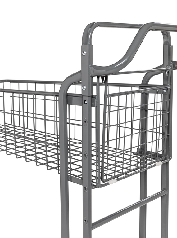 Ergonomisk butiksvagn, 980x530x1210mm, 300kg