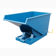Heavyduty tippcontainer, 600 liter, 2500kg i robust design för effektiv hantering av tungt avfall på arbetsplatsen.
