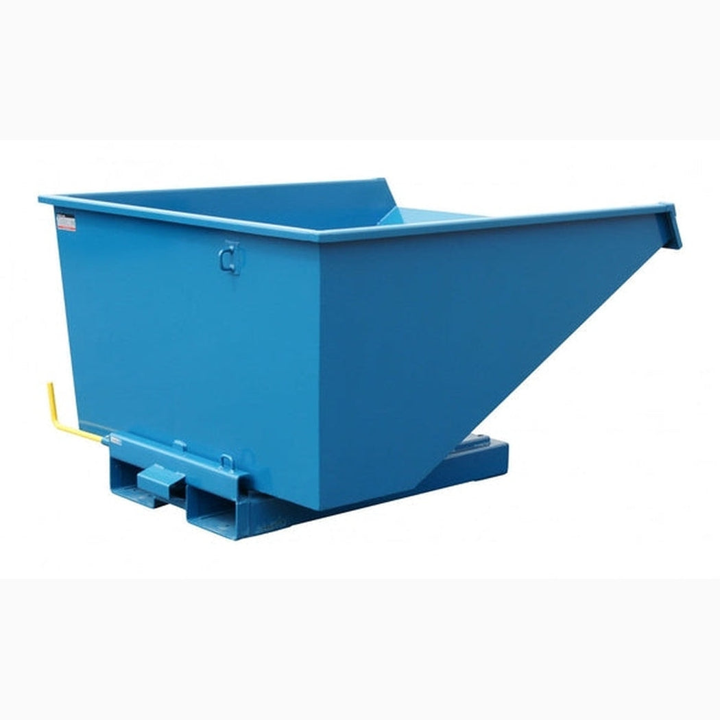 Heavyduty tippcontainer, 900 liter, 2500kg, robust tippcontainer i 3 mm plåt för tung avfallshantering och byggarbetsplatser.
