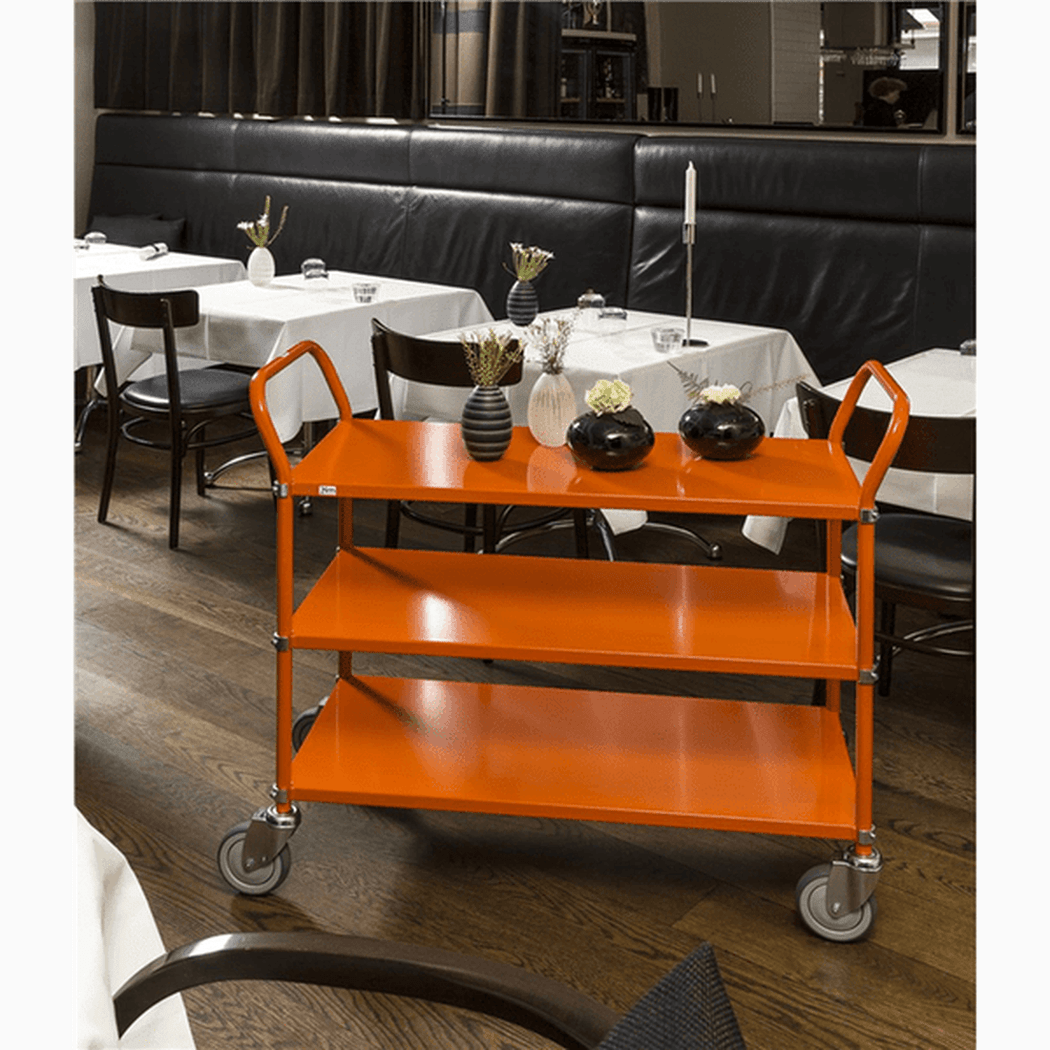 Hyllvagn med 3 hyllplan, 1080x480x940mm, 250kg