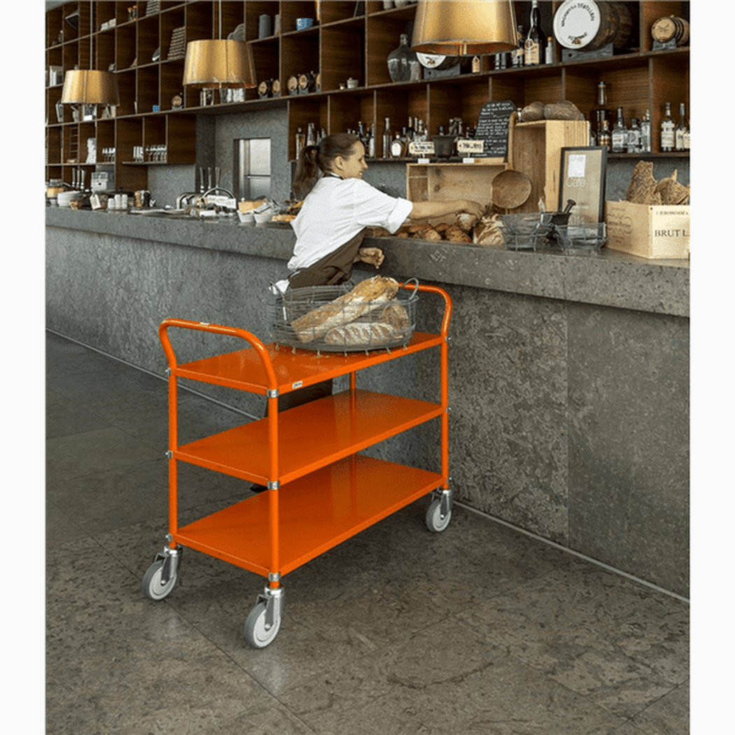 Hyllvagn med 3 hyllplan, 1080x480x940mm, 250kg