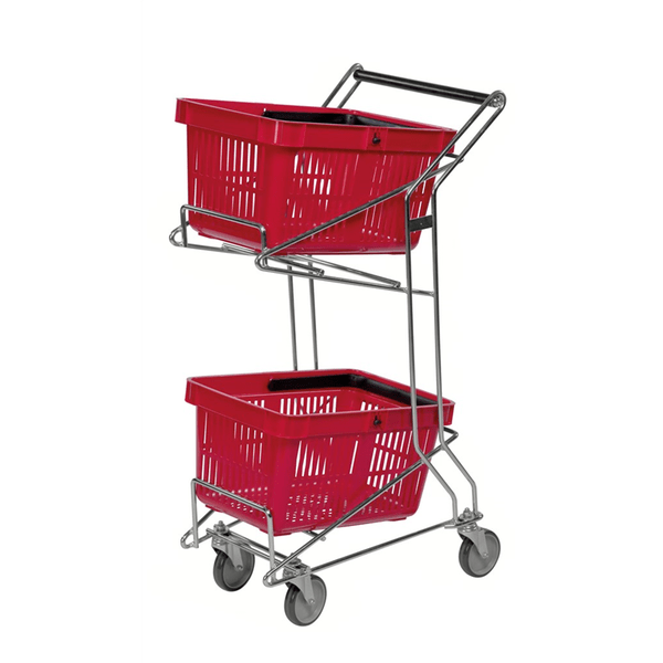 Kundkorgsvagn 560x260x975 mm, 60kg
