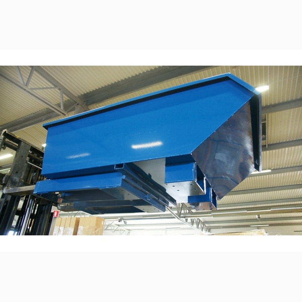 Lågbyggd tippcontainer, 750 liter