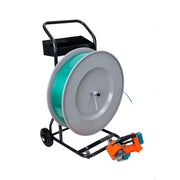 Startpaket PET-band, batteriverktyg ITA-20, 16x0,6mm, 2000m med avrullare och kraftfullt batteriverktyg.