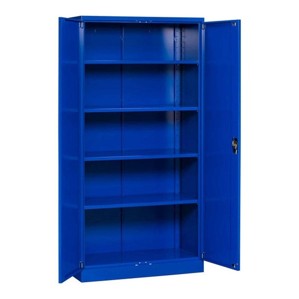 Verkstadsskåp LD 300 1950x1000x420 mm Blå RAL 5005