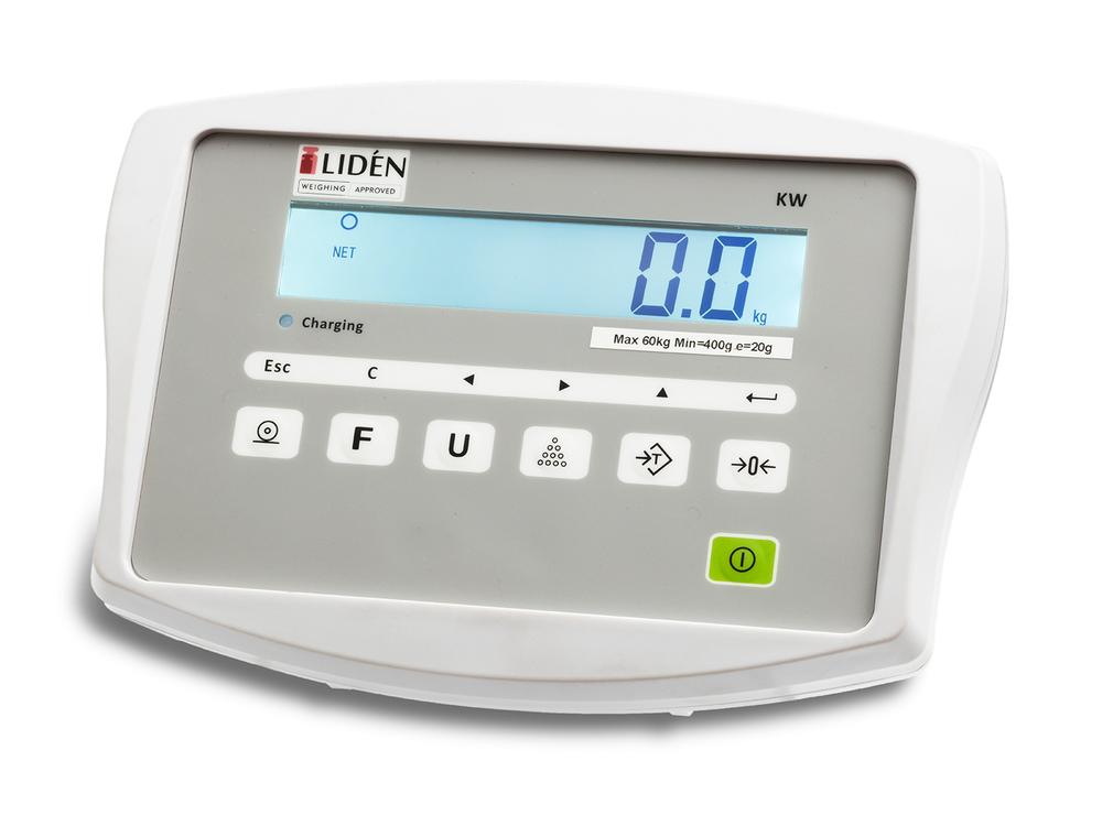 Golvvåg, typgodkänd OIML med LCD-display och användarvänliga knappar för exakt vägning och industriell hållbarhet.