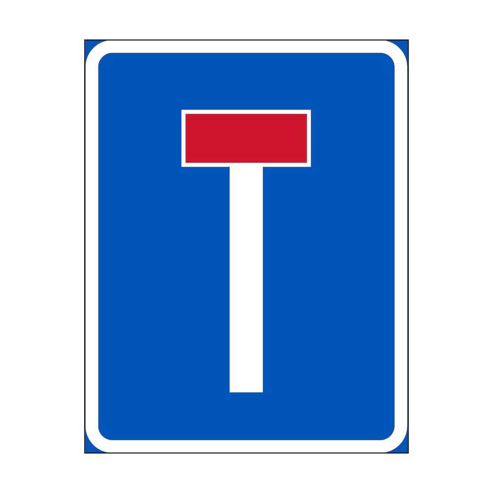 Återvändsgränd - E17-1 , 400x500 mm