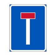 Återvändsgränd - E17-1 , 400x500 mm