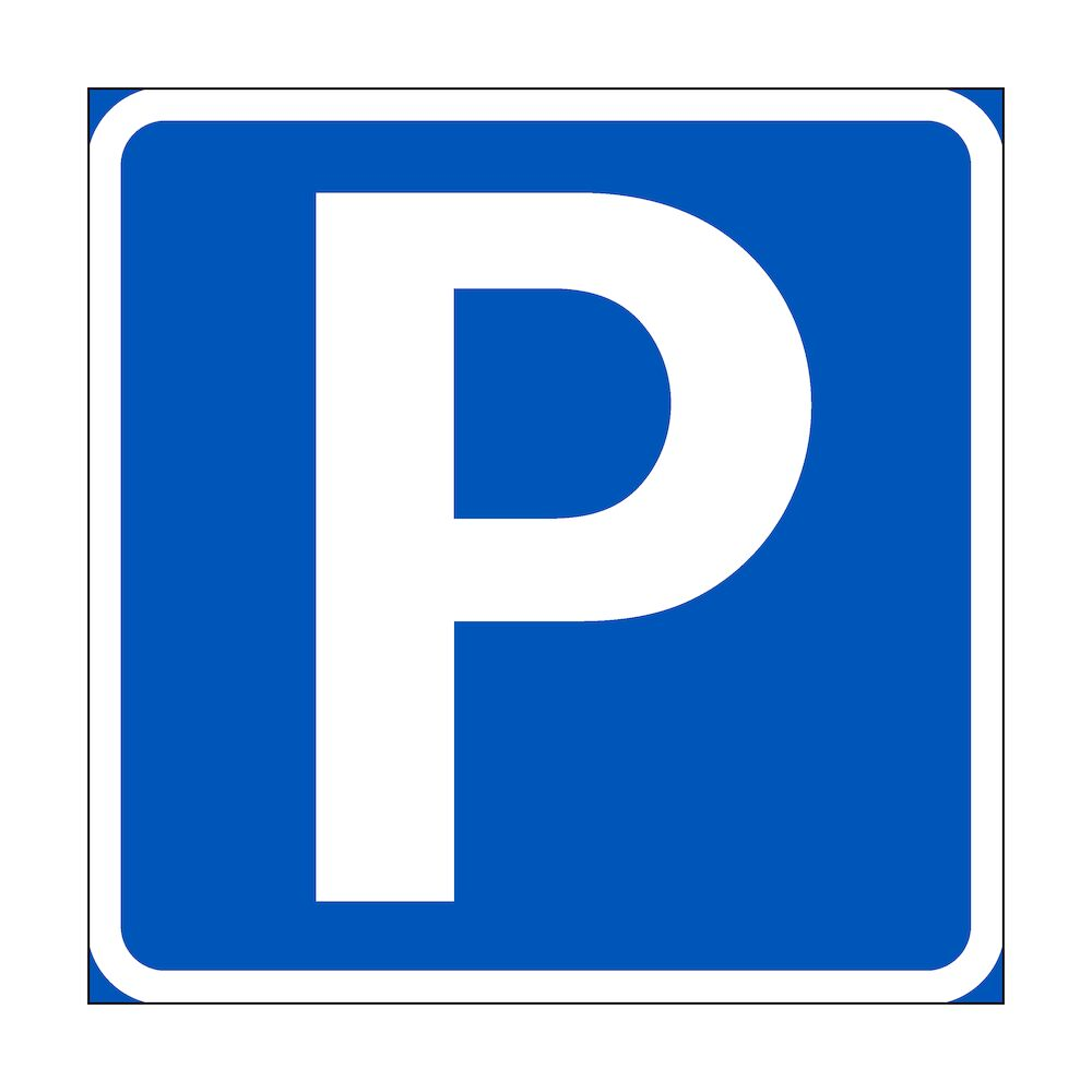 Parkeringsskylt, 400x400mm