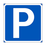 Parkeringsskylt, 400x400mm