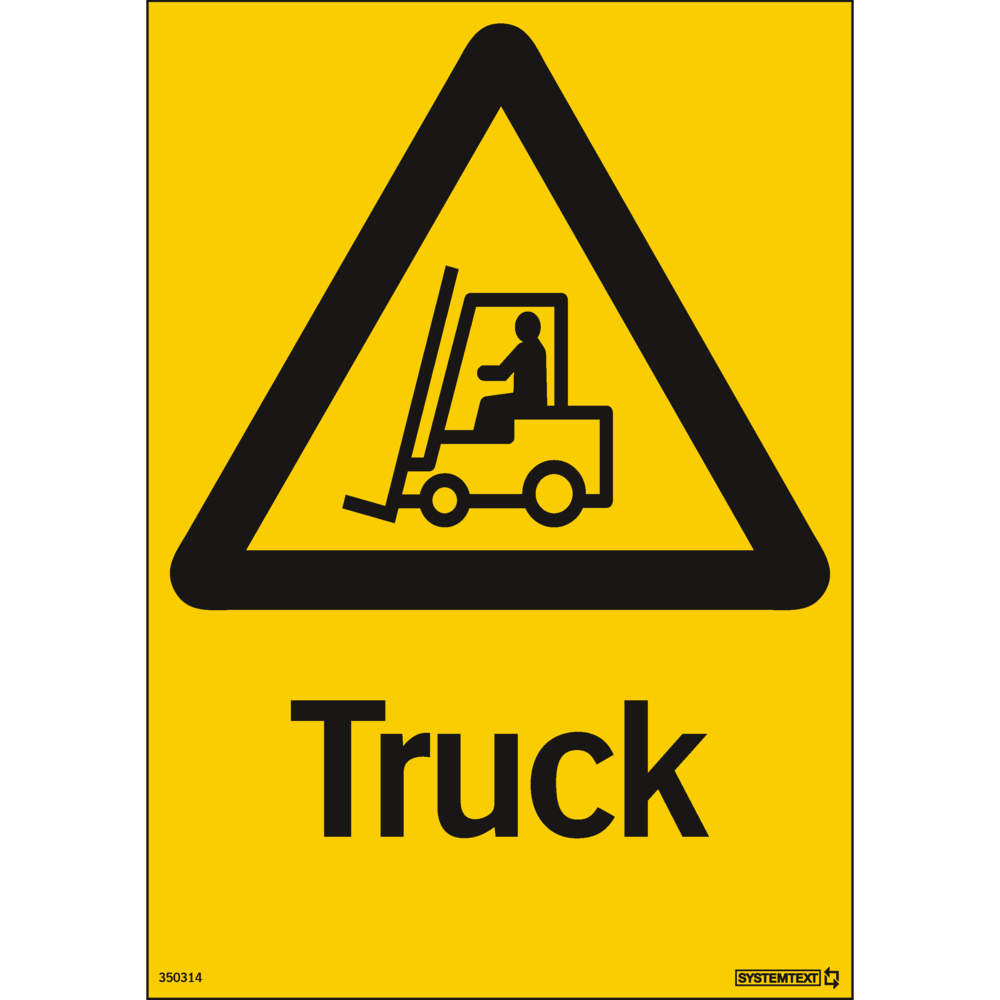 Varningsskyltar, 210x297 mm