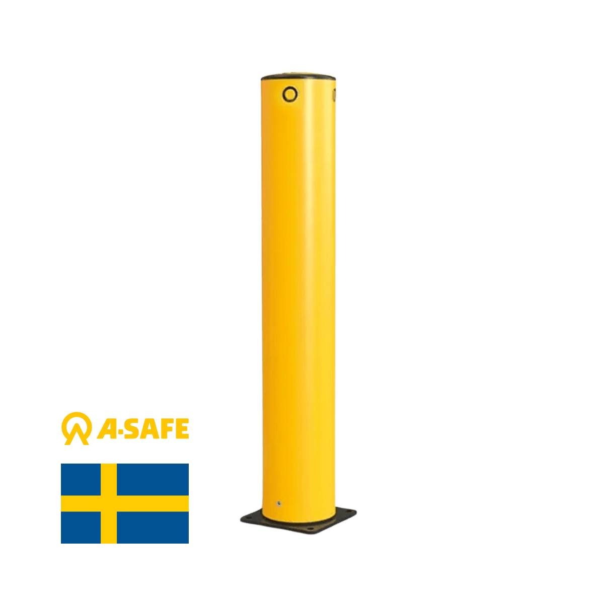 A-Safe, iFlex pollare, 835mm, 190⌀, inkl. 4 bult