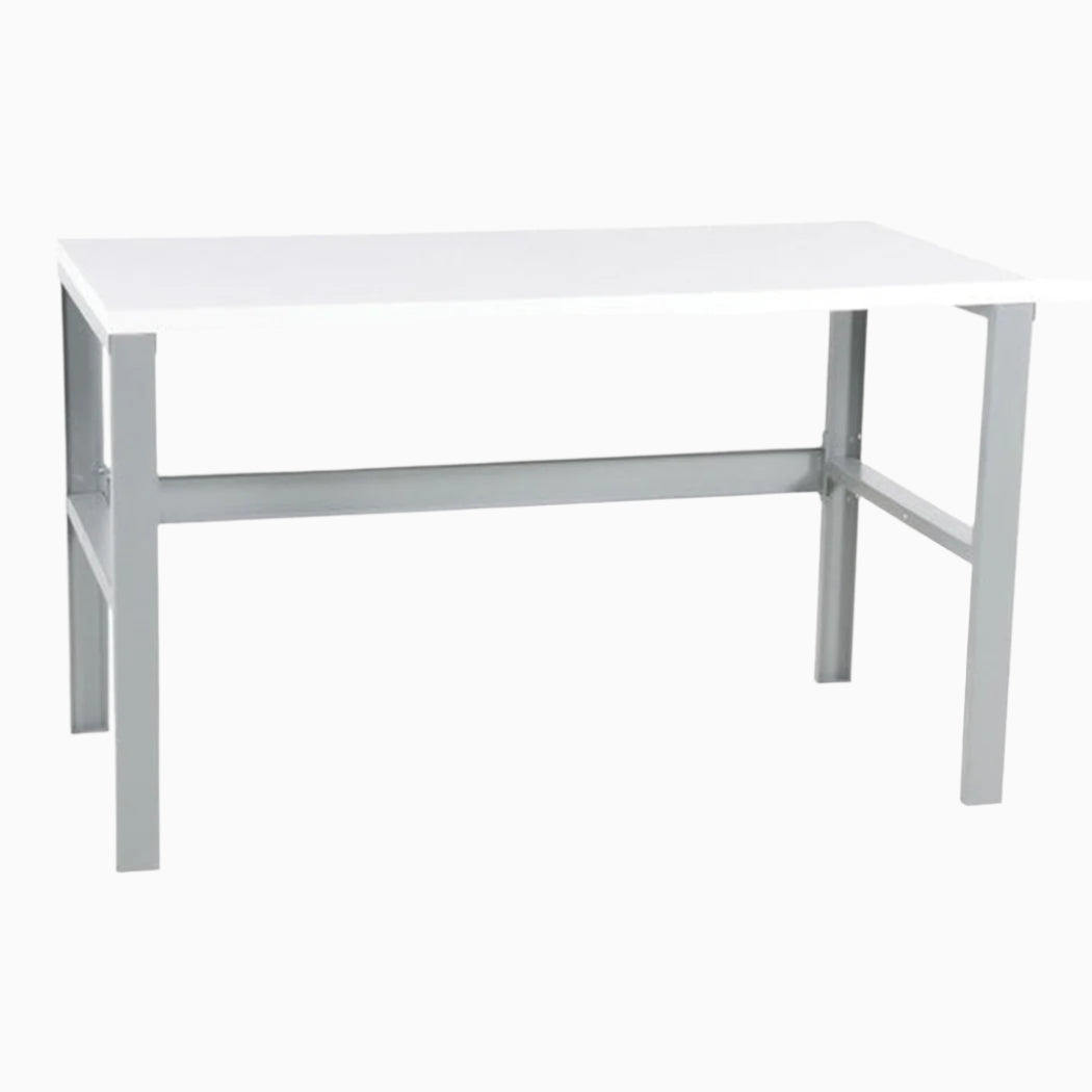 Arbetsbord Basic, 1200-1800mm, 250kg justerbart arbetsbord med robust ram för professionell och hemmabruk.