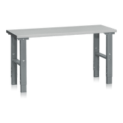 Arbetsbord HD 500 1600-2000x600 mm stål med justerbara ben och stabil konstruktion för tunga verkstadsprojekt.