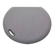Arbetsplatsmatta Senso Rondo, diameter 600mm, grå, ergonomisk polyuretanmatta för bättre komfort och stöd vid stående arbete.