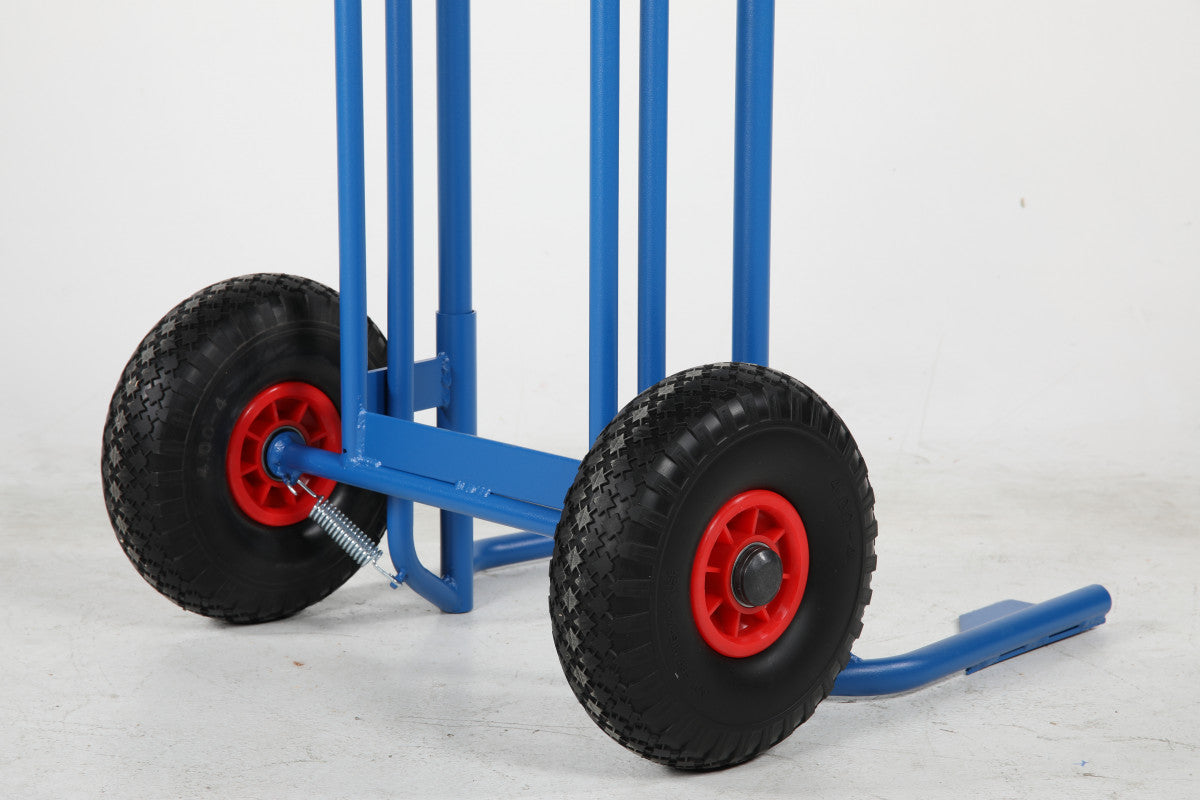Däckkärra, blå, 805x833x1735mm, 200kg med robust hjul och ergonomisk design för effektiv däckhantering.