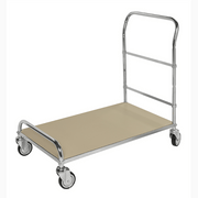 ESD plattformsvagn 950x550x915mm tål 250kg, elförzinkad yta med värmetålig plattform för säker transport.