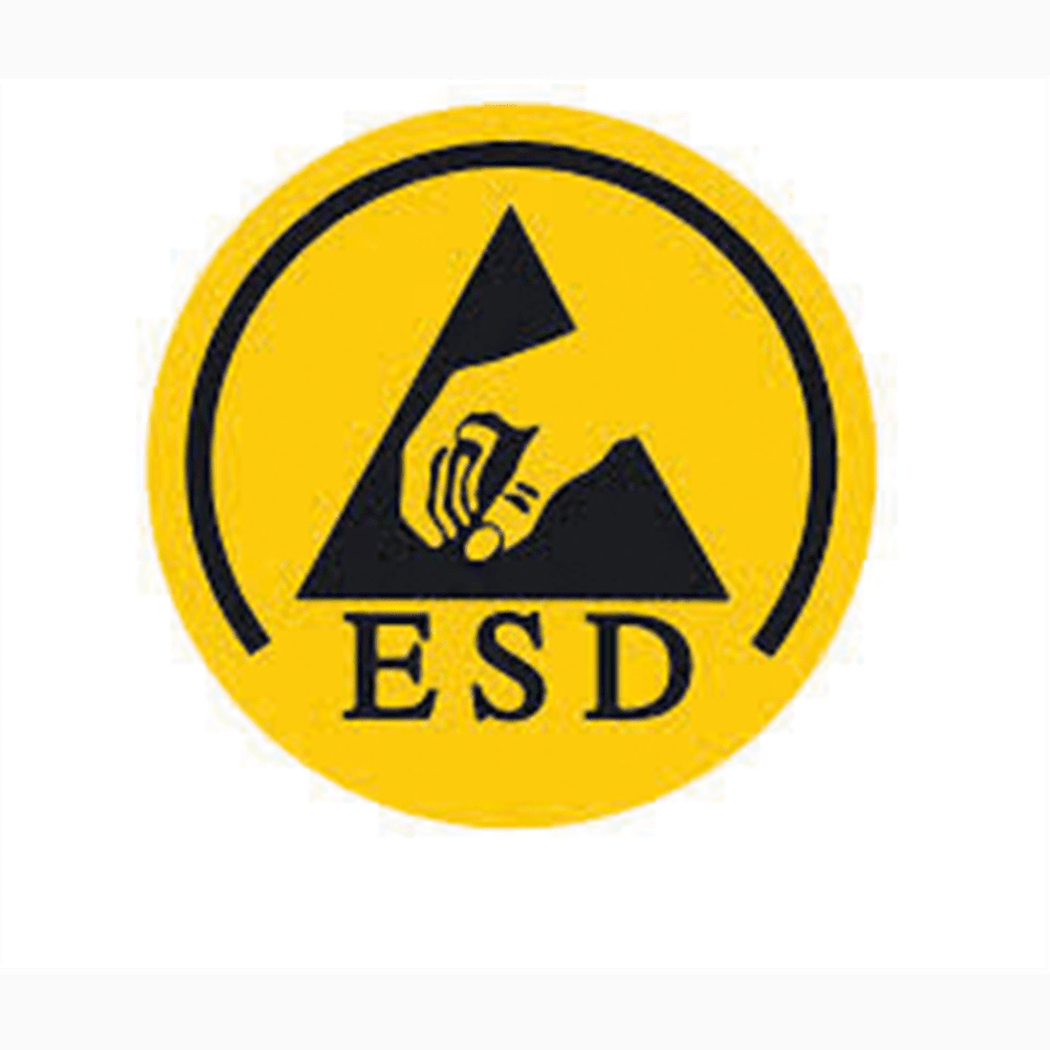 ESD sopsäckställning, 340x340x710mm, 30kg, elförzinkad med skydd mot elektrostatiska urladdningar.