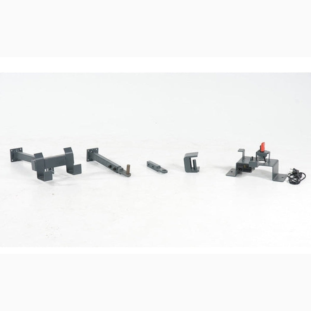 Elektrisk dragvagn, 1000kg med separata monteringsdelar och tillbehör för enkel installation och kraftfull funktionalitet.