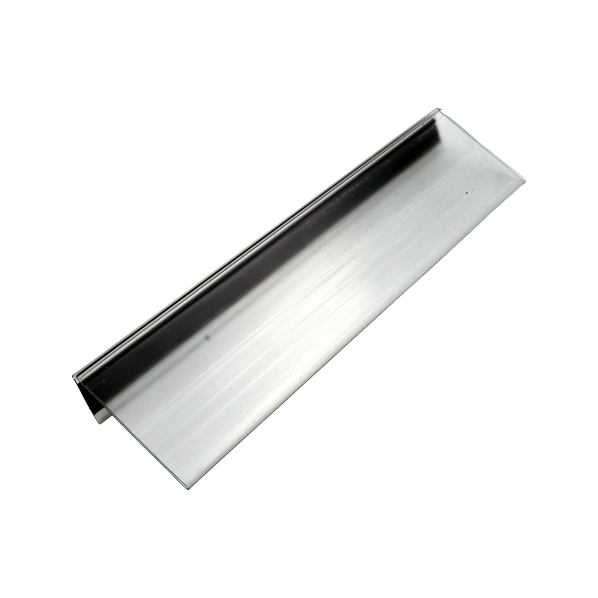 Etiketthållare för pallställ 210x39 mm, vinklad 45°, tejp/magnet, 50st/fp