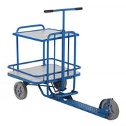 Extra hylla till sparkflakcykel, 526x526mm, robust och lättmonterad för ökad transportkapacitet och funktionalitet.