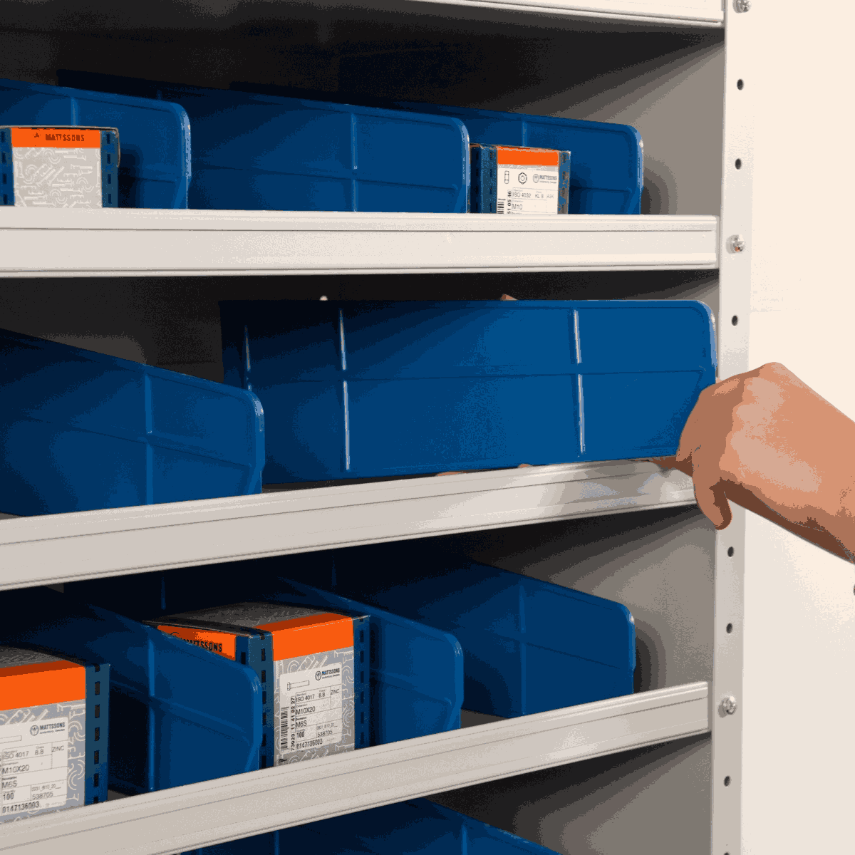 Fackskåp, 2000x1000x400mm