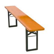 Fällbar sittbänk