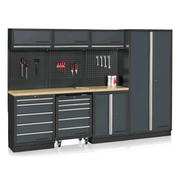 Garageinredning Homeworx Deluxe Grey