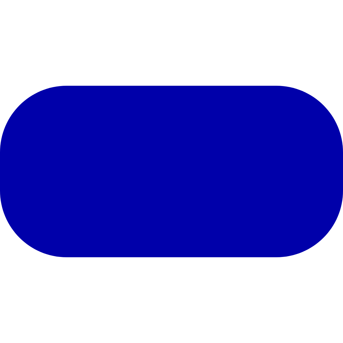 Golvmärkning 180x90 mm, oval