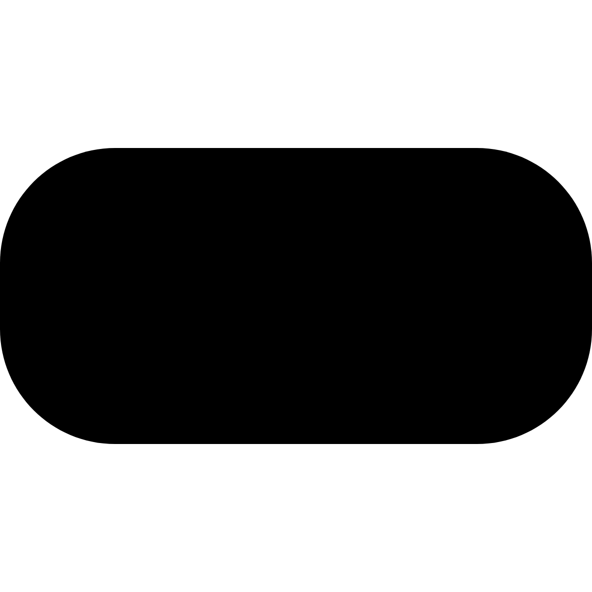 Golvmärkning 180x90 mm, oval