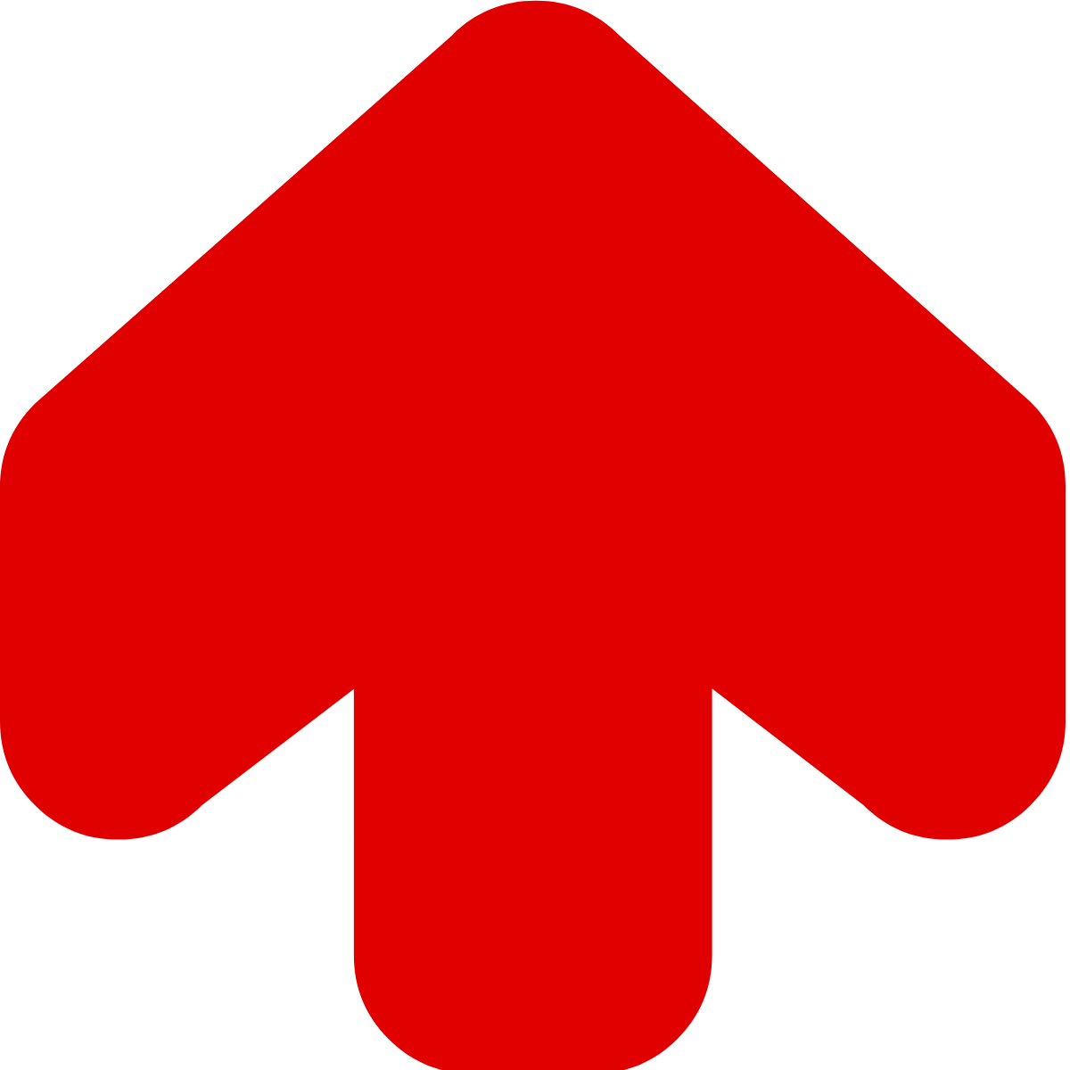 Golvmärkning 90x90 mm, pil