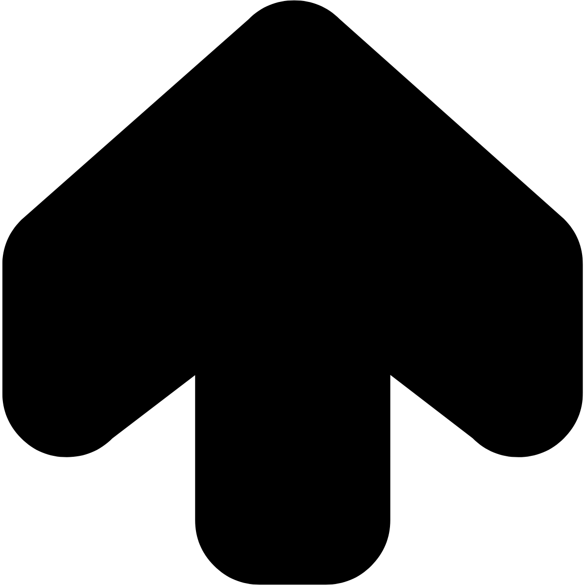 Golvmärkning 90x90 mm, pil