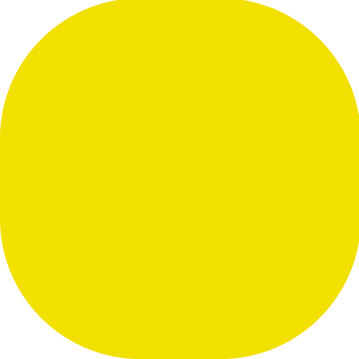 Golvmärkning 90x90 mm, rund.