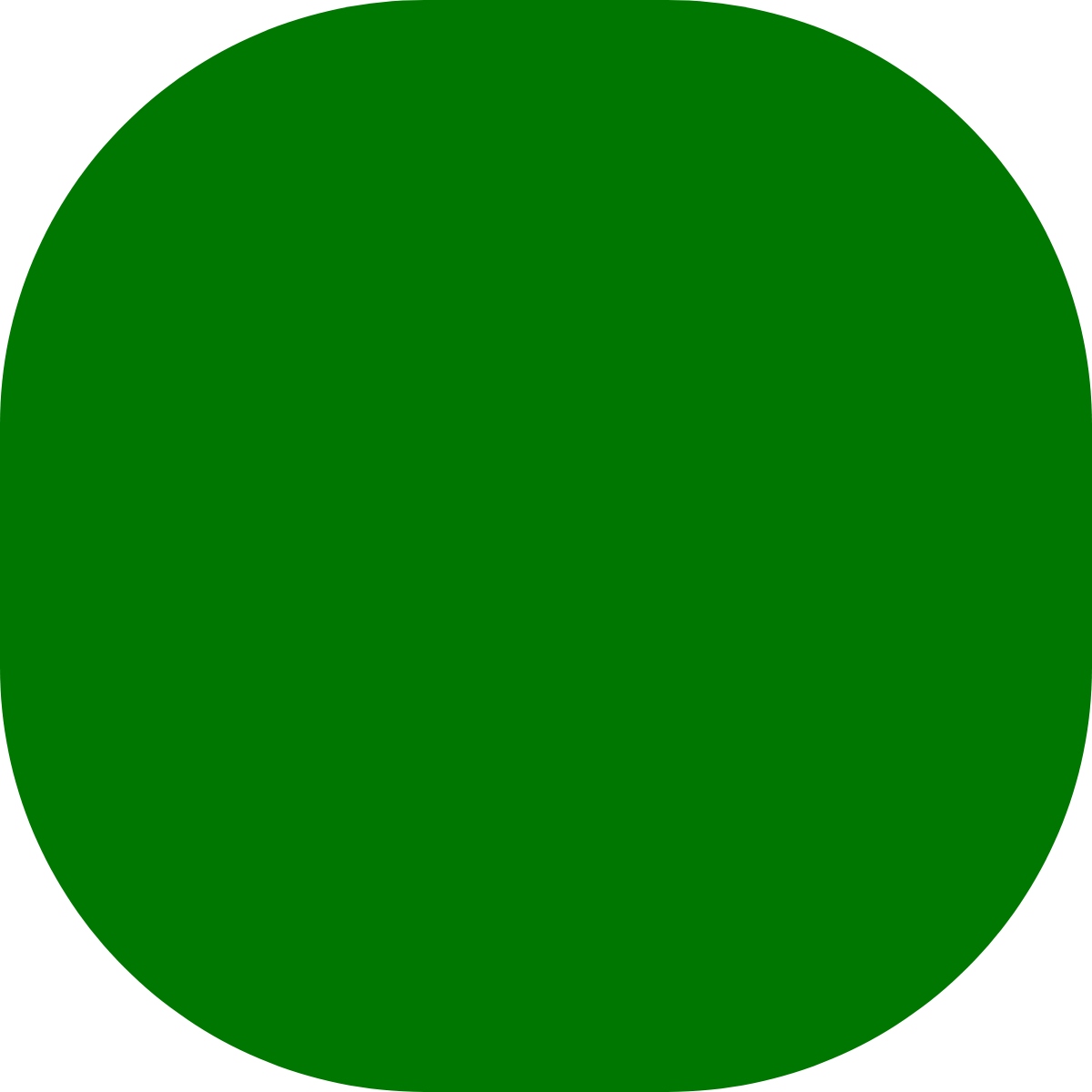 Golvmärkning 90x90 mm, rund.
