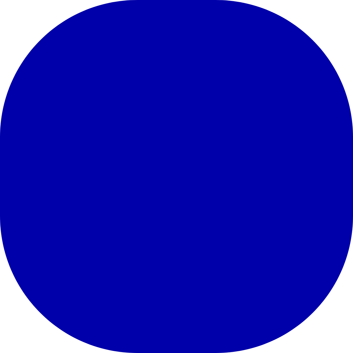 Golvmärkning 90x90 mm, rund.