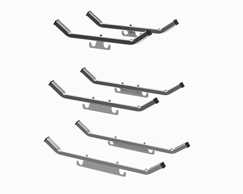 Grenställssats till skivvagn ROLLE stabilt tillbehör för säker och robust materialhållning 1005x700x1385mm.