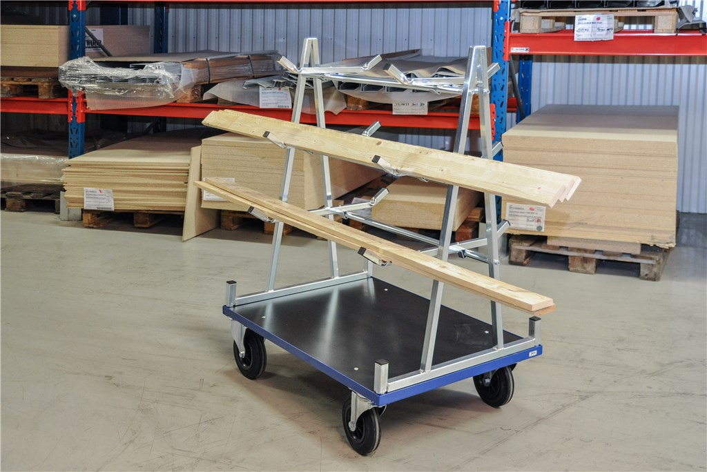 Grenställssats till skivvagn ROLLE 1005x700x1385mm i robust design för säker och effektiv hantering av material.