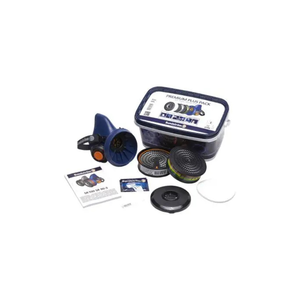 Halvmask Sundström SR 100, Startkit