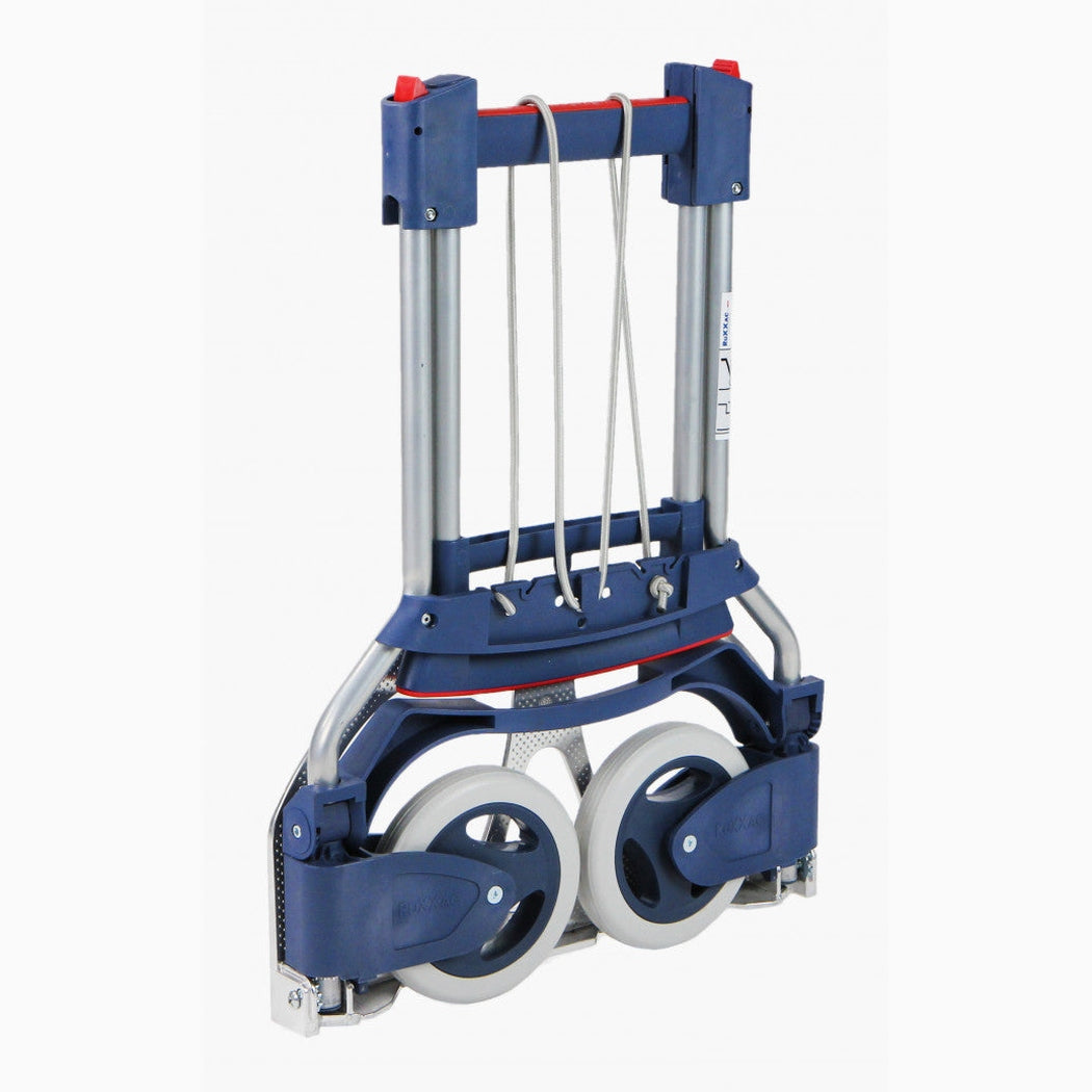 Hopfällbar pirra, RuXXac-cart Business, 250mm med kompakt design, punkteringssäkra hjul och platsbesparande hopfällning.