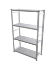 Komplett hyllplan Quick, 1200x400-600mm