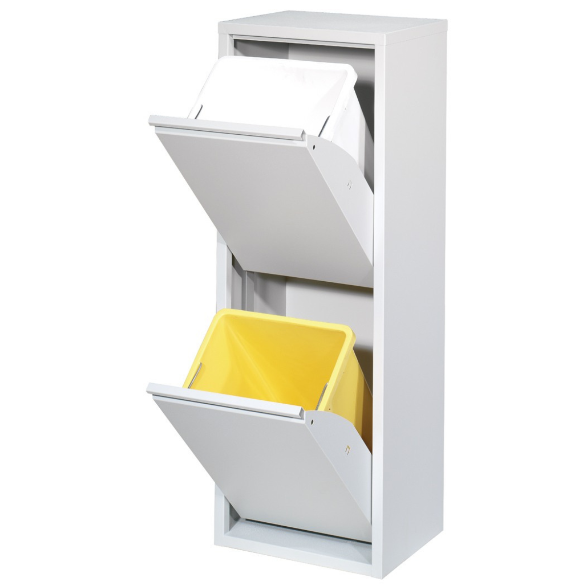 Källsorteringsskåp, 2 Lådor