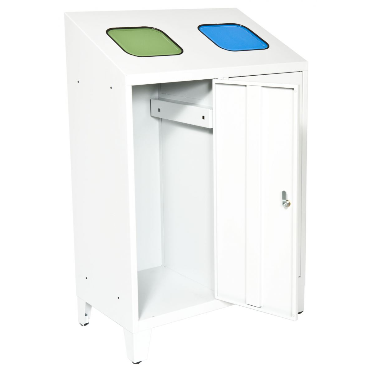 Källsorteringsskåp, Dubbel