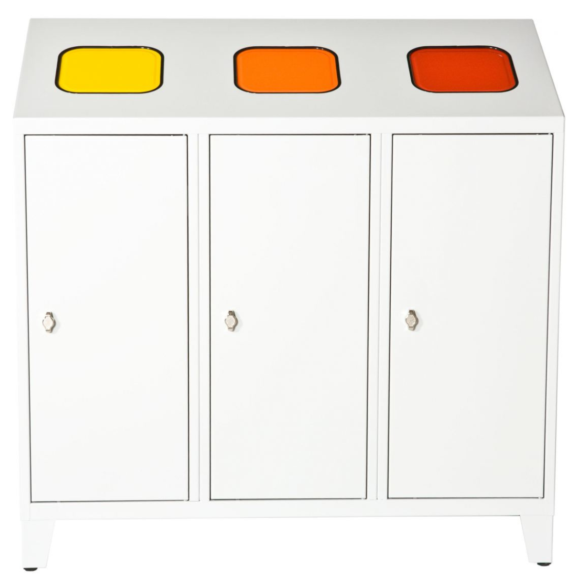 Källsorteringsskåp, Trippel