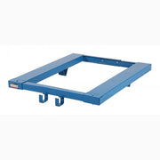 Kärltömmare med truck, 40-400 liter i robust pulverlackerad design för effektiv avfallshantering och tömning av stora plastkärl.