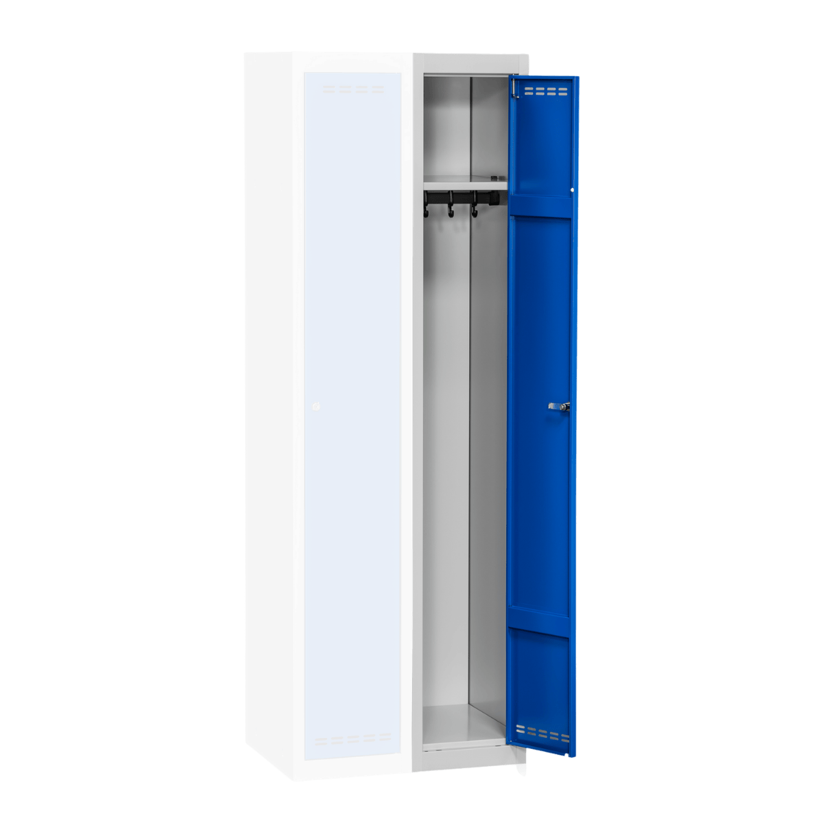 Klädskåp Tilläggssektion Blå