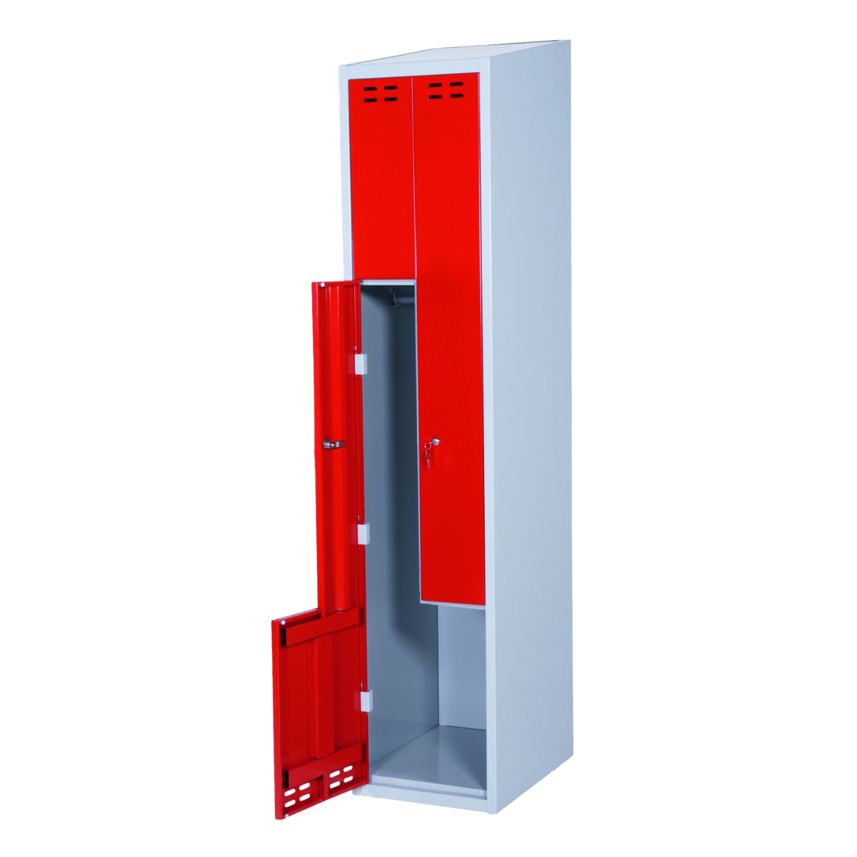 Klädskåp Z-modell, 2 dörrar, 1920x400x550mm