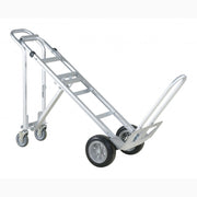 Kombikärra aluminium, 250kg med robust design, tre lägen och extra lastplatta för effektiv transport av tunga laster.