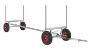 Långgodsvagn, 6000x1270x640mm, 3500kg