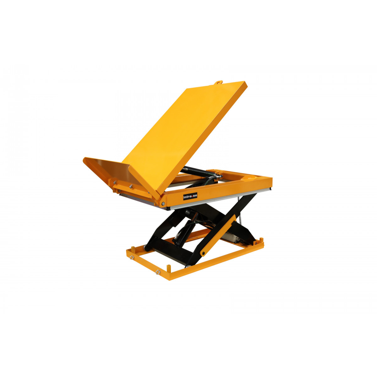 Stationärt lyftbord 1300x850 mm med tilt och 1000 kg lyftkapacitet för lager och industri